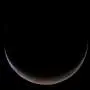 图像：NASA的普西克任务拍摄到火星的月牙状形态