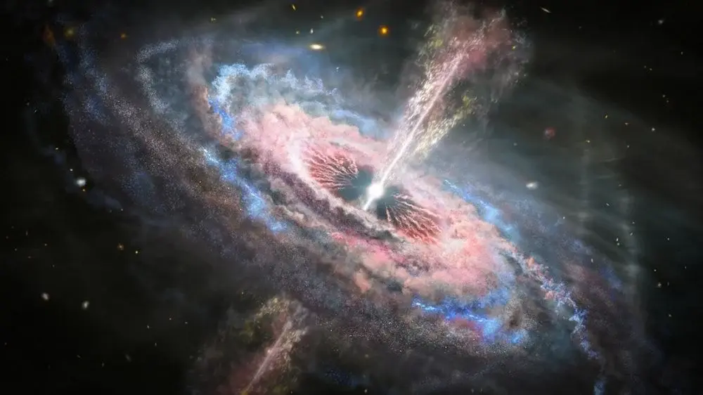 超类星体如何塑造早期星系并困扰詹姆斯·韦伯太空望远镜